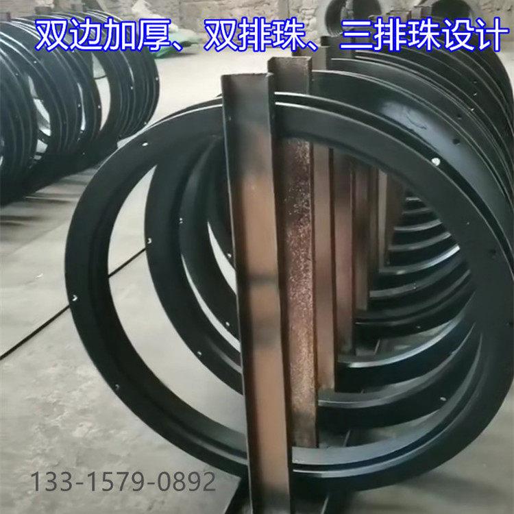现货升降机械转向轴承推车平板车旋转圆转盘平台回转支承无齿支撑