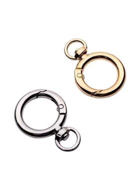 属环饰女63076挂件钥匙圈金环扣合金弹簧圈圆行开口环男包包五品