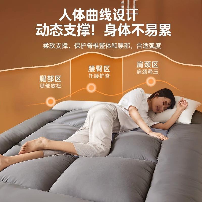 地睡垫塌榻榻米地铺专可HJnCF7ai用床垫软垫家用卧室垫出租房折叠