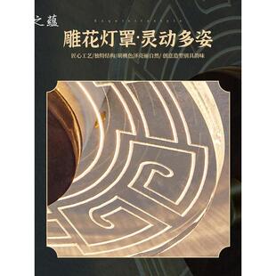 新中黑式 led走廊过约道 吸顶灯胡桃实木入户玄阳台灯饰简392关个性