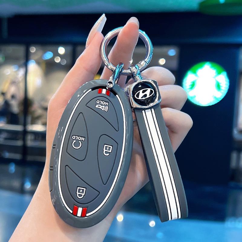 现代索纳塔11十一代钥匙套2024款第五代胜达伊兰特N汽车专用壳扣