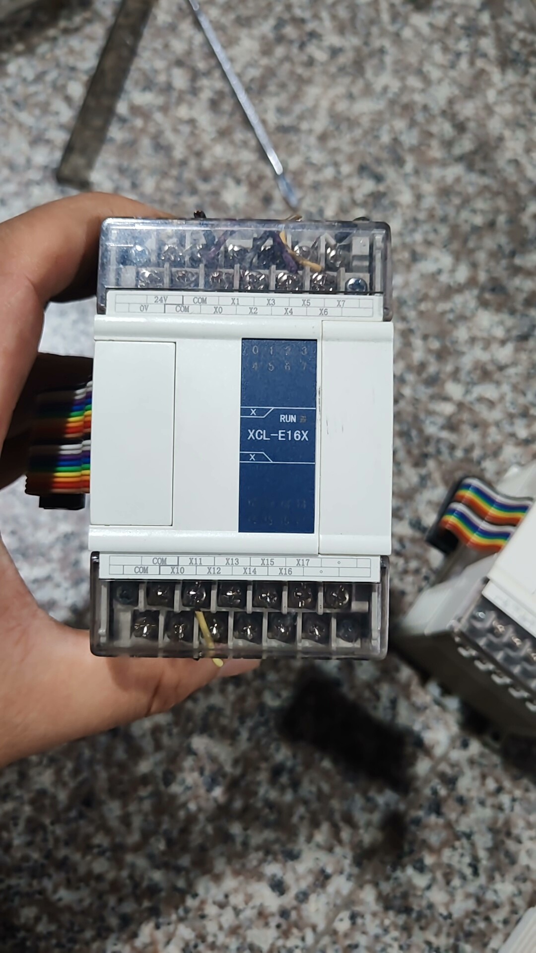 信捷扩展模块新款带蓝标XCL- E16X