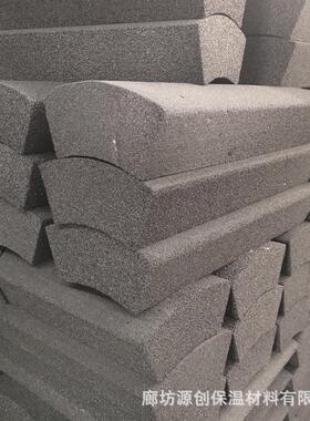 低密度美标泡沫玻璃弧型板、1型泡沫玻璃板密度120kg/m3厂供直销