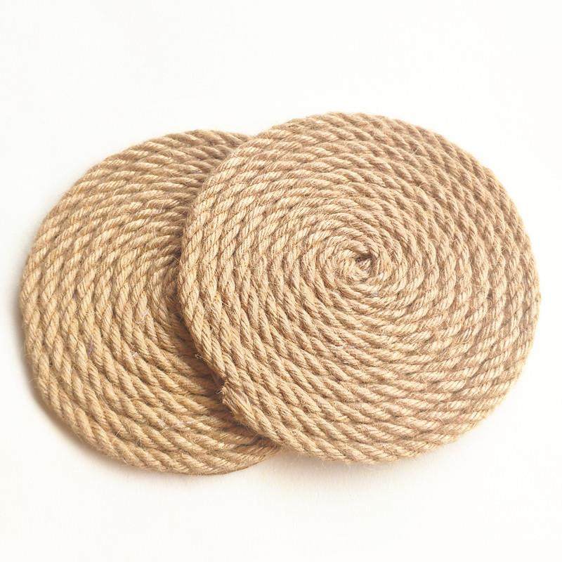 麻绳手工圆盘 幼儿园环创 装饰圆形麻绳盘壁饰 可定制大小,家居饰品,壁饰,淘宝优惠券,粉丝福利购,淘宝优惠卷