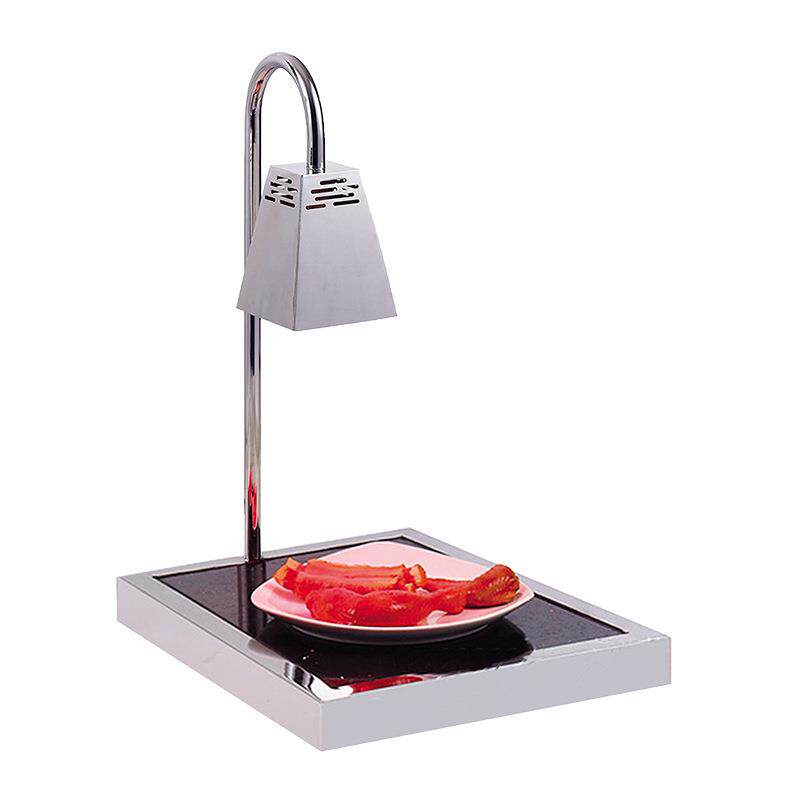 商用不锈钢方灯单头切割台保温灯晒灯保暖灯酒店自助餐展示加热灯