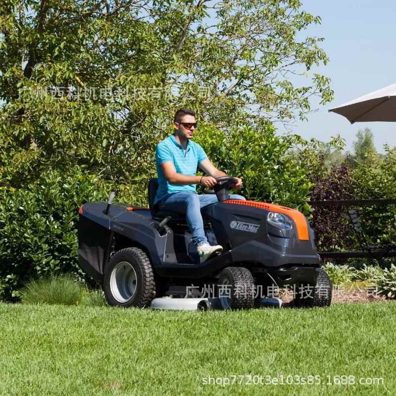 口草坪车OM8乘骑式割草机O123进汽油4座驾式草OM84坪机自走M割草