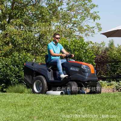 口草坪车OM8乘骑式割草机O123进汽油4座驾式草OM84坪机自走M割草