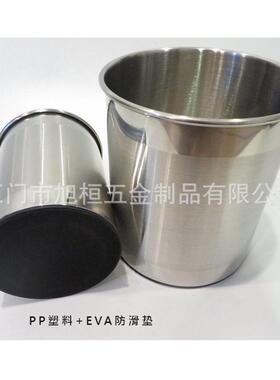 盖家无旋转收纳桶圆桶桶形桌WAP面多功能置物桶不锈用钢垃圾厨房