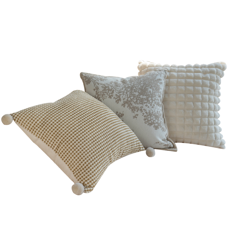 抱枕沙发客厅法式高级靠枕可拆洗枕套带枕芯床上腰靠垫简约设计感