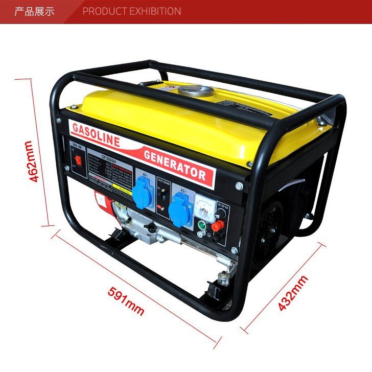 汽油发电机110V220v美规欧规5500小型3500单相2KW3KW5KW6KW8KW