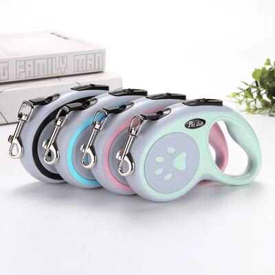 3m 5m Nylon Dog Leash Automatic Retractable Durable Cat Lead