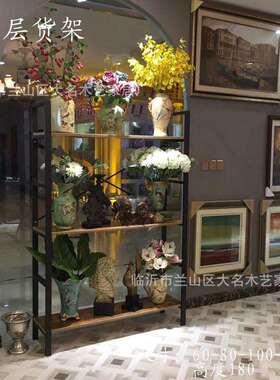 花架阳台铁艺客厅落绿萝花盆架多功能多肉花架子花店展示架