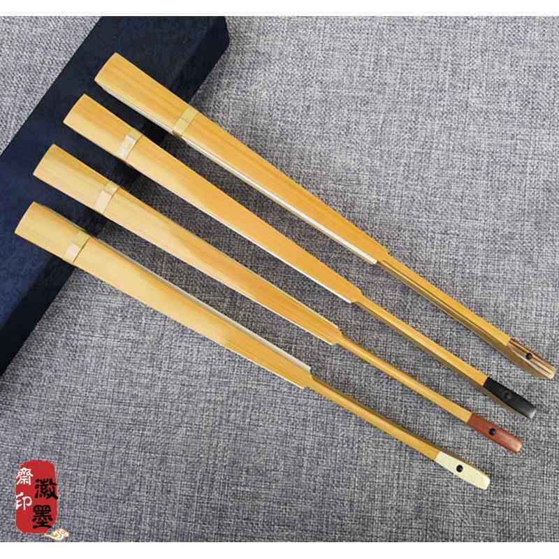 5把包邮手工8/9/9.5寸水磨司玉竹宣纸折扇苏工扇子空白洒金扇面夏