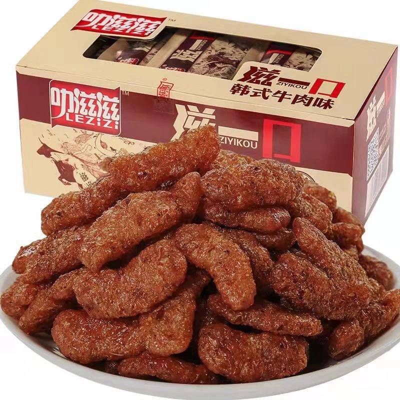 滋一口素牛肉叻滋滋滋一口香菇肥牛素肉15包韩式素牛肉香菇肥牛