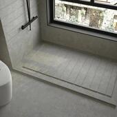 浴室防滑石卫间地大理生拉槽板淋浴房板淋浴防滑石淋浴区瓷砖防滑