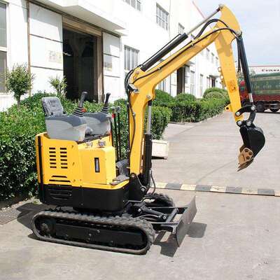 外贸微型excavator外观精致电缆铺设小挖多功能挖掘机EZ-17