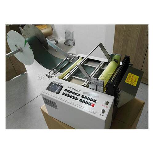 PVC套管尼龙管切割机 导电布裁剪机 拉链切带机 切料长度可调