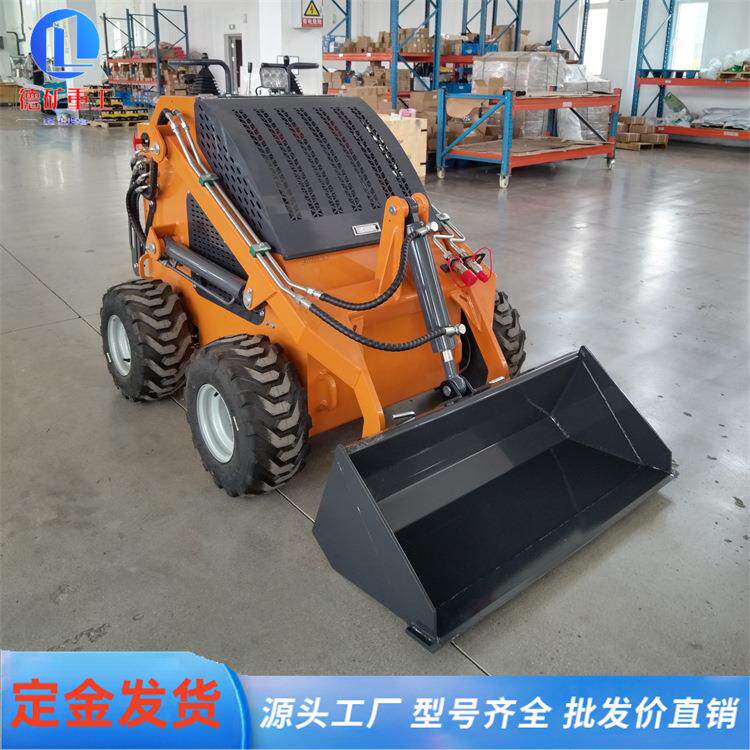 微型滑移装载机履带式多功能液站驾式压四轮小型四驱装载机