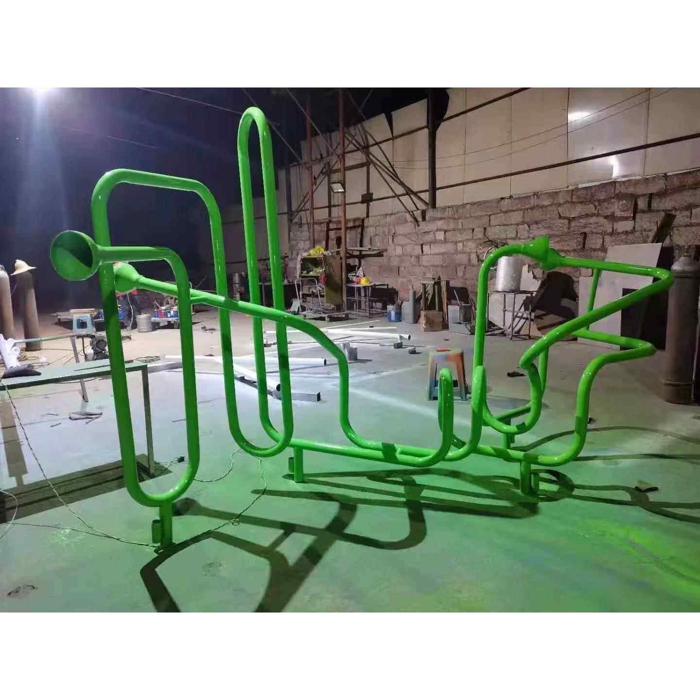 新款传声筒户外游乐设备定制喇幼儿园小区童叭筒打击儿乐墙面器传