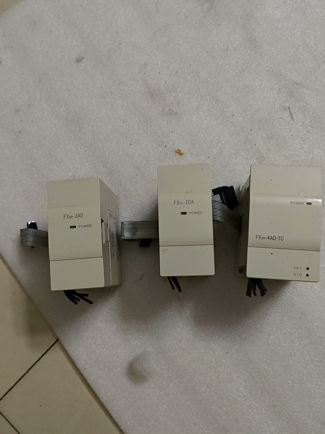 三菱原装正品模块，FX2N-4AD一个FX2N-2AD二个不