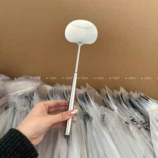 一诺厨房304不锈钢炒勺锅铲蘑菇铲炒菜瓢家用短柄小号锅铲菜汤勺