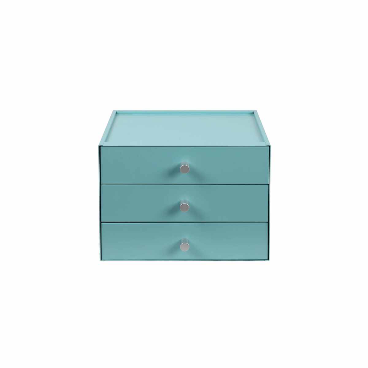 钢制家用玄关柜打印机架文件资料A4分格整理桌面多层抽屉式收纳盒