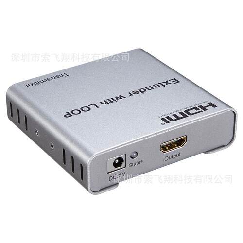 4K100米HDMI带环出延长器4K延长器带环出延长器