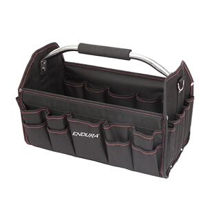 力易得600D防水涤纶面料多口袋钢管工具包410*270*260mm E8347