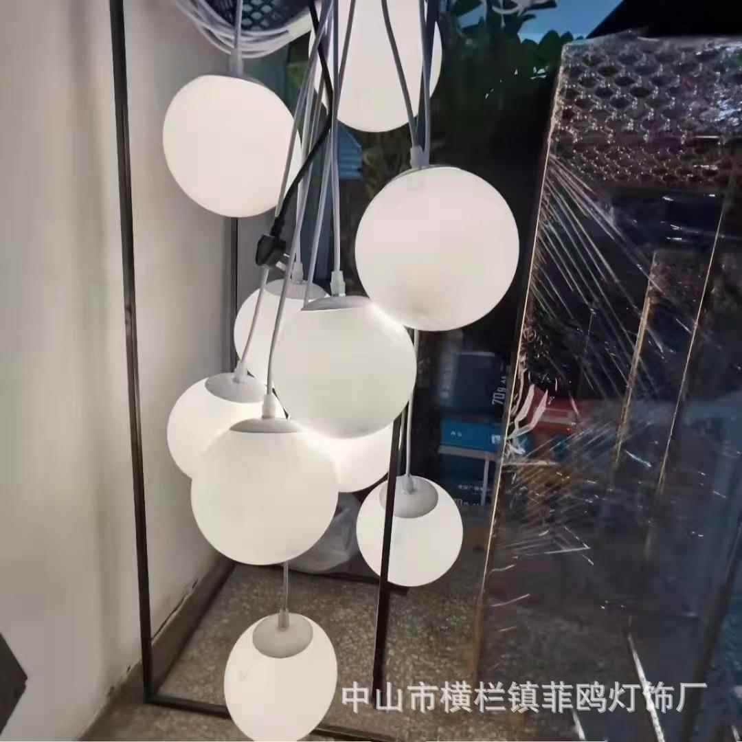 光婚庆道具吊顶橱窗装饰简约现代个性意JTA爆款创10头球泡泡发圆