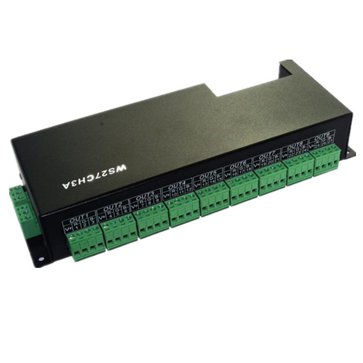 led控制器 DMX512 27ch 解码器 WS27CH3A DC12V-24V 81A