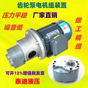 LWBZ-20齿轮泵电机组 配电机YS90S-4-B35 1.1KW 试压泵机组装置