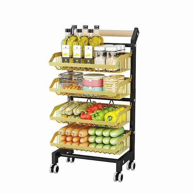 厨房置物架卡扣式可拆卸落地水果蔬菜框收纳架日用品落地多层夹缝,厨房/烹饪用具,厨房抽屉置物架,淘宝优惠券,粉丝福利购,淘宝优惠卷