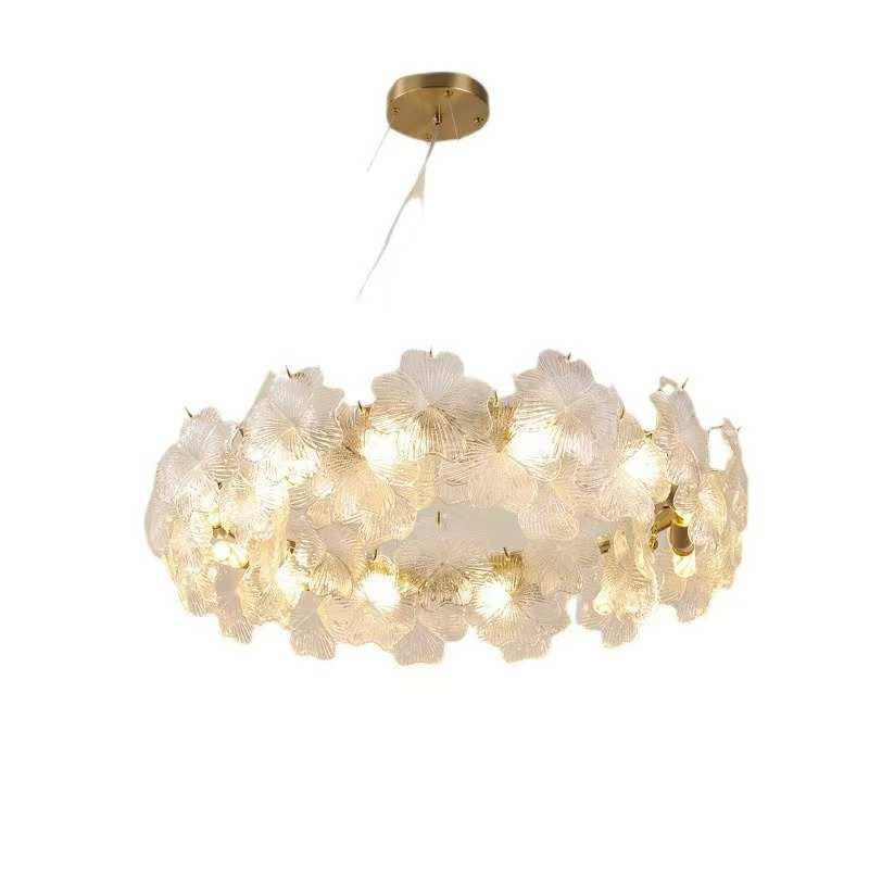 法式客厅主灯创意轻奢奶油风大厅水晶灯高端餐厅卧室水晶吊灯