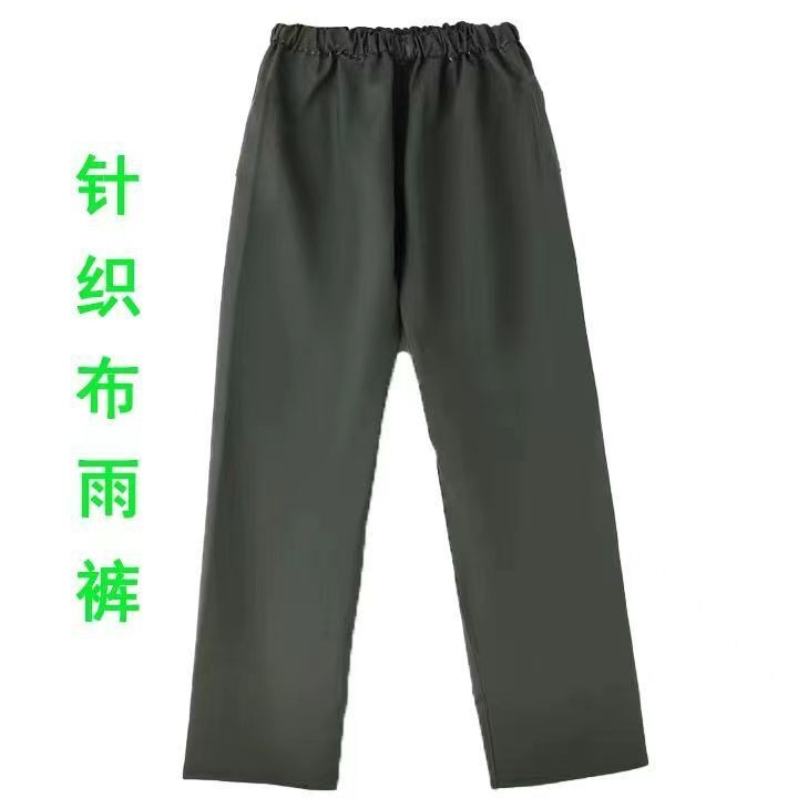 下半身雨裤单件加厚回购采茶防水雨衣男女电动车摩托车雨裤防暴雨