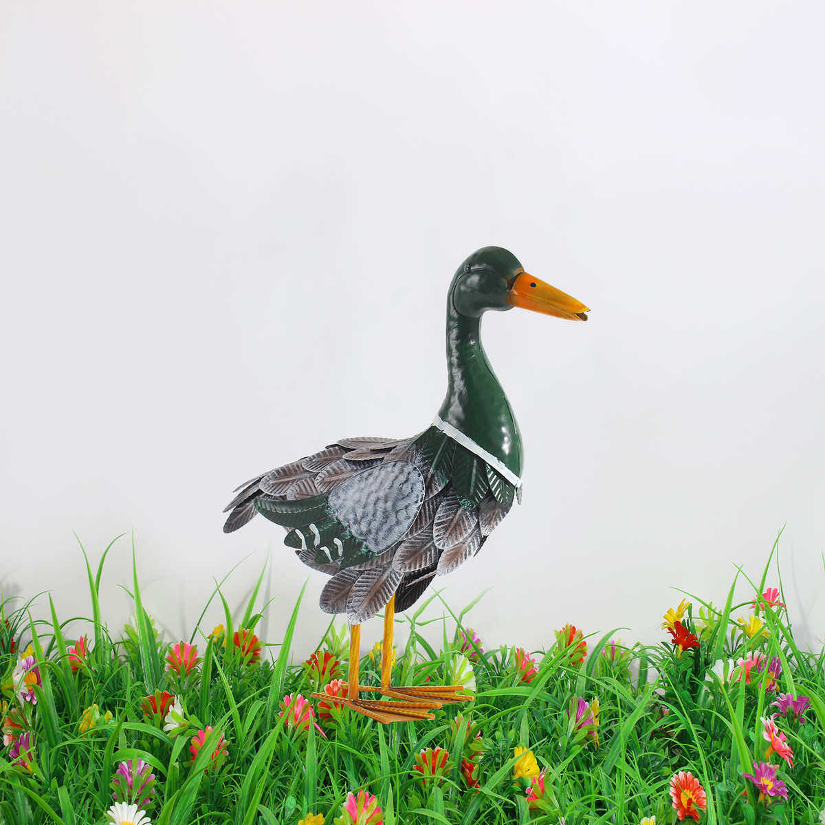 中式创意家居铁艺摆件户外庭院花园摆件仿真鸭子装饰金属工艺品,特色手工艺,其他特色工艺品,淘宝优惠券,粉丝福利购,淘宝优惠卷