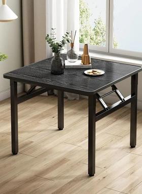 折桌叠矮桌吃简饭餐家用舍桌子易摆地摊宿折叠桌FFP户外烧烤四方