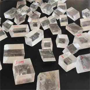 天然光学级冰洲石原石双重厂家现货供应影纯天然方解石活性