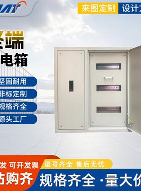 双层门配电箱总控空开漏电36位开关箱动力柜C45位数箱控制柜