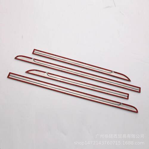 适用19-22款大发TANTO CUSTOM下车身饰条改装不锈钢车身亮条专用