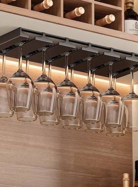 日本进口AVPE红酒杯架子倒挂高脚杯置物架不锈钢杯子悬挂酒柜壁挂