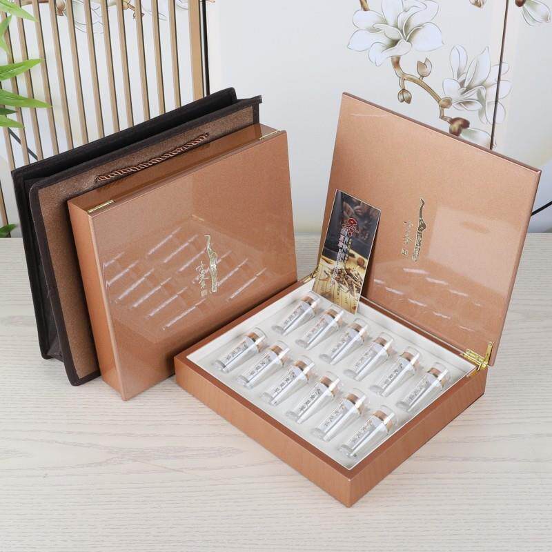 虫草包装盒高档冬虫夏草礼盒空盒子6支12支瓶子专用礼品盒虫草盒