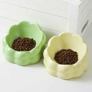 stick low drinking bowl cat Loute foot flower food neck