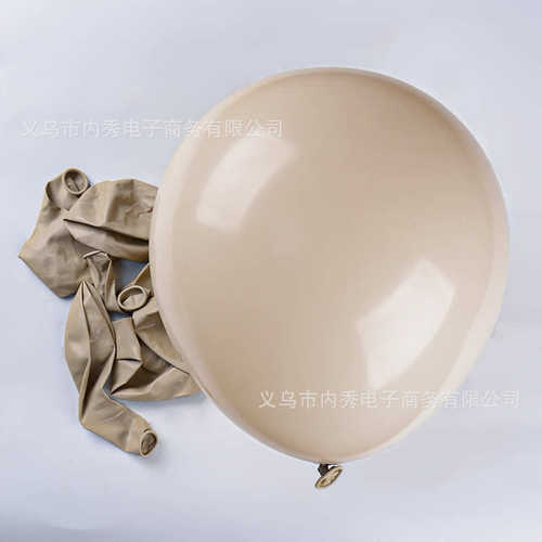 开业活动生日牛油果布置气球复古色系橄榄绿寸派对乳胶婚庆用品18