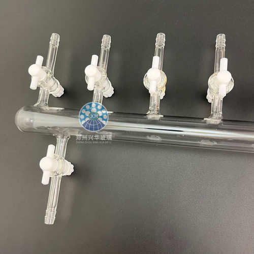 多肽固相合成分配器单排管真空分配器四氟活塞孔孔孔节门