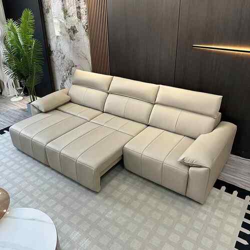 钢琴头枕升健版TQE智能沙发床客级用厅大小户型可意式沙发床