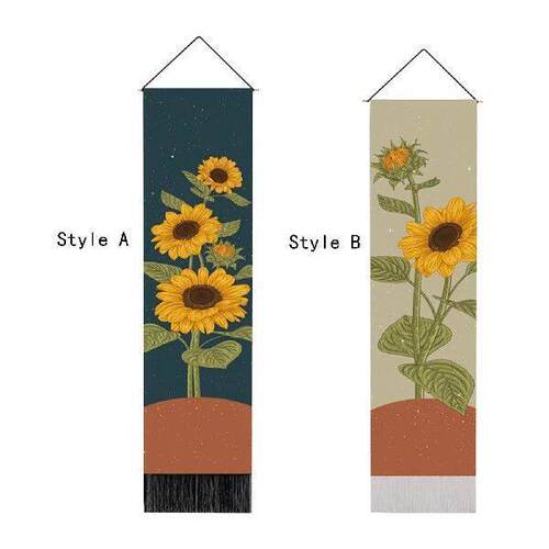 Sunflower Tapestry Room Modern Home Decor Unique Bedroom