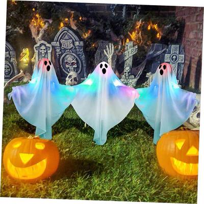 Halloween Ghost Set Outdoor Party Grass Decoration Props LE