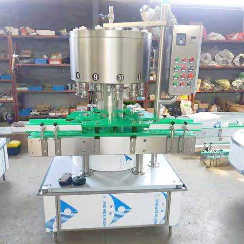全自动酒水灌装机回转式液体灌装机高精度白酒定量灌装机