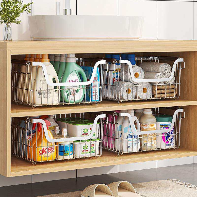 便携式水果篮冷柜吊篮框冰箱置物架冰柜内部网篮挂筐夏季分隔篮子