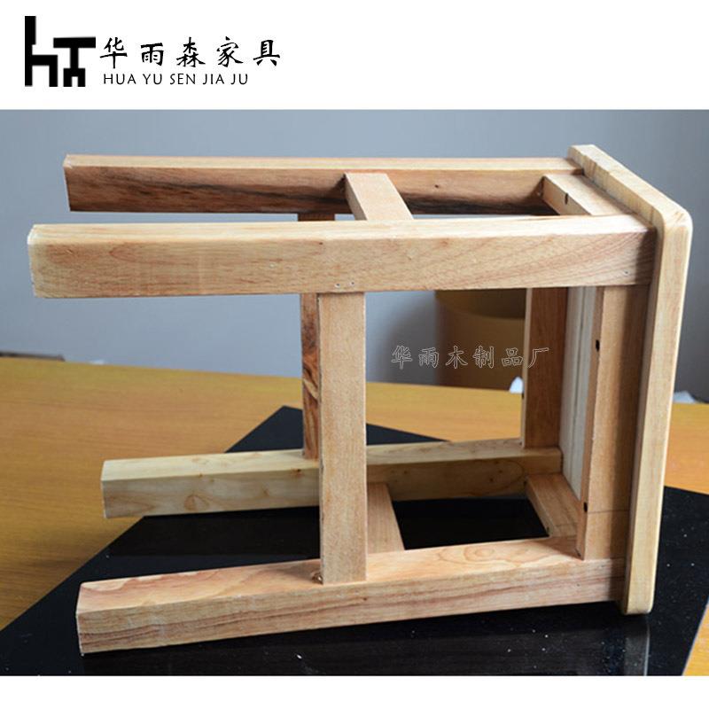实木方凳家用板凳加厚学生成人四方凳饭桌橡木高脚饭店方凳子
